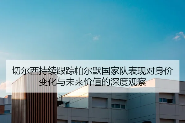 切尔西持续跟踪帕尔默国家队表现对身价变化与未来价值的深度观察